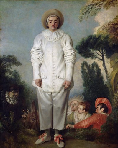 Gilles, c.1718-19 by Jean Antoine Watteau